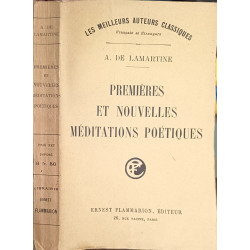 Premières et nouvelles méditations poétiques